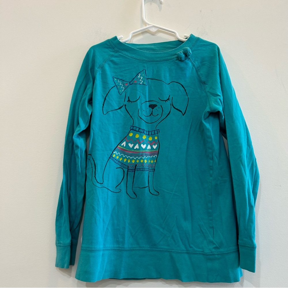 Oshkosh blue long sleeve shirt. Size 8.